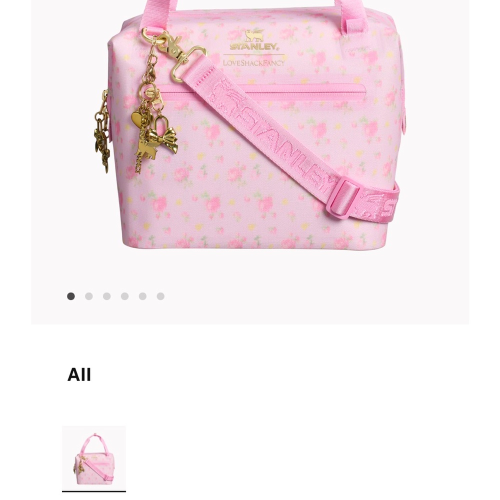 Stanley Pink Patterned Baby Bag